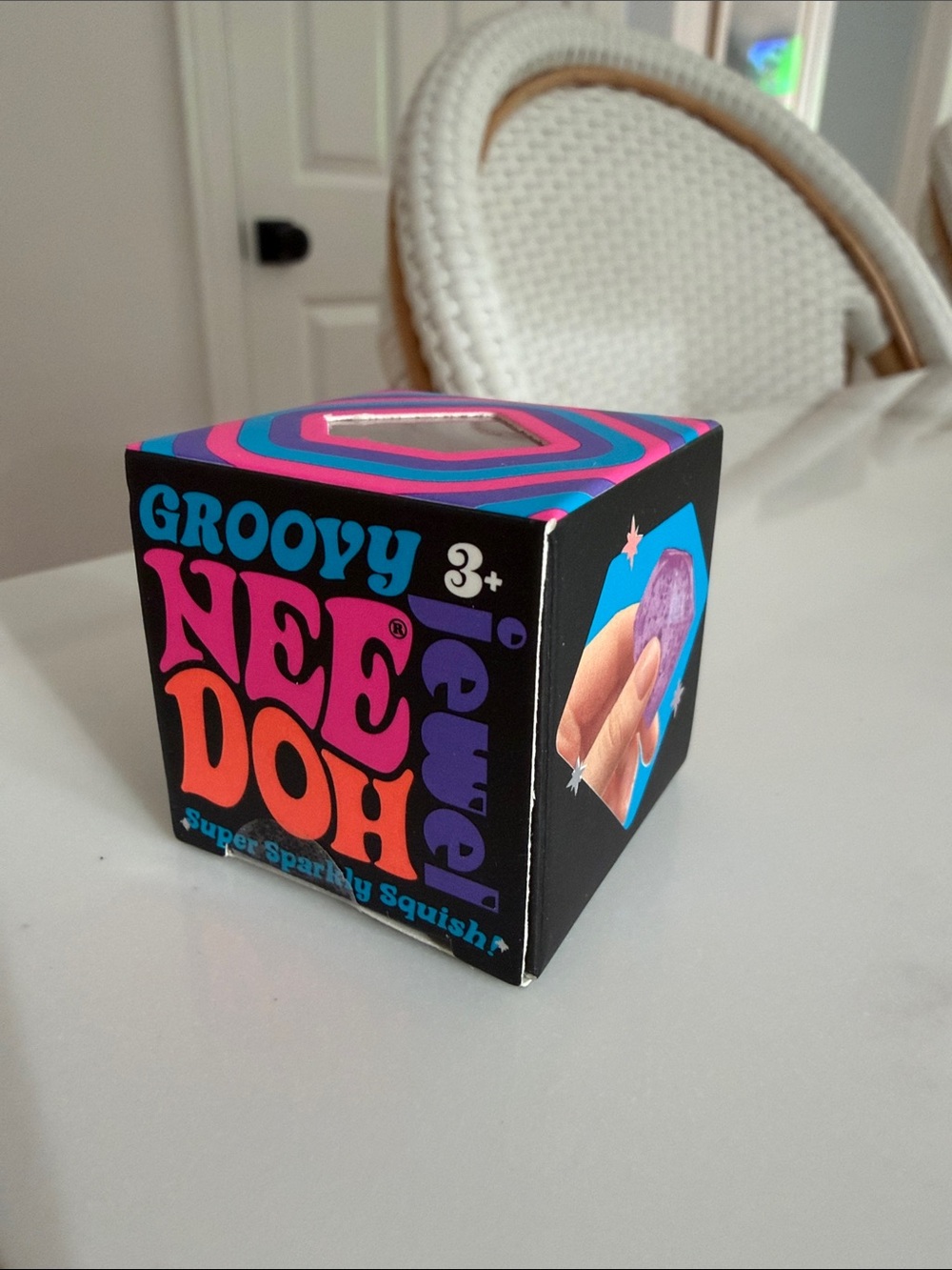 Groovy NeeDoh Jewel PINK New in Box